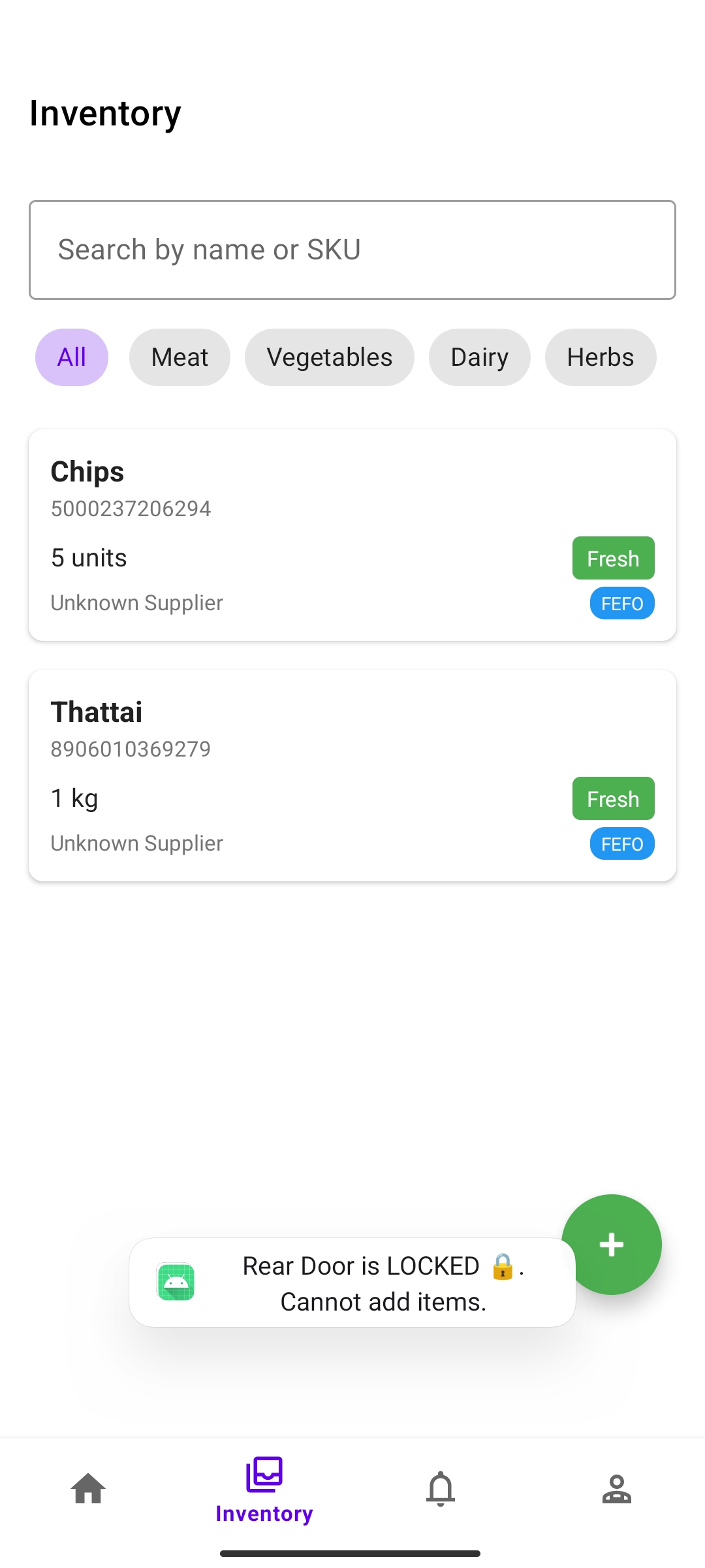 FF Smart Fridge screenshot 3